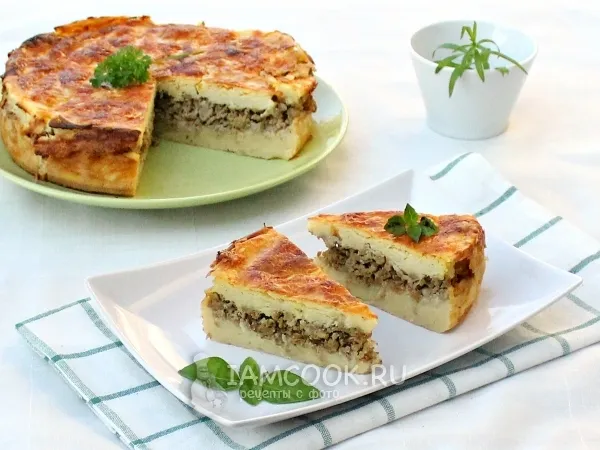 Фото блюда: Запеканка из картофельного пюре с фаршем