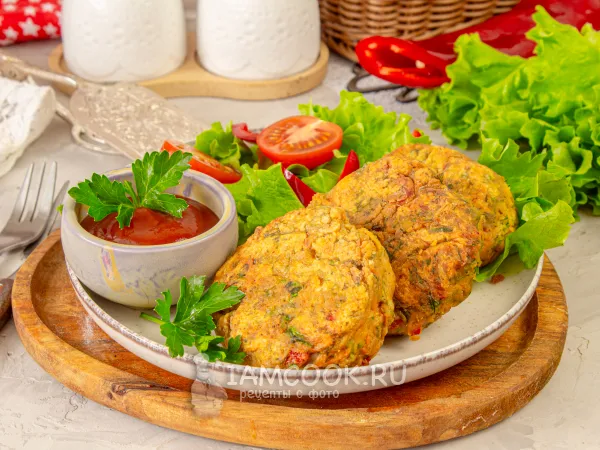 Фото блюда: Котлеты из нутовой муки
