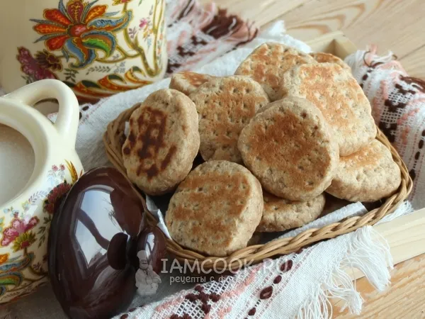 Фото блюда: Печенье на скорую руку на сковороде