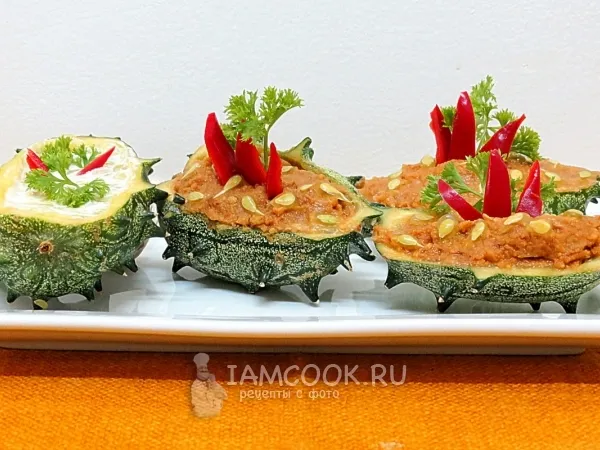 Фото блюда: Кивано с баклажановой начинкой