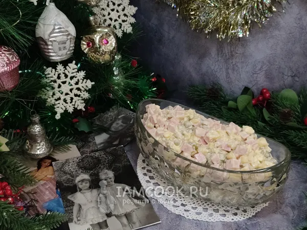 Фото блюда: Оливье. Десятилетие перемен