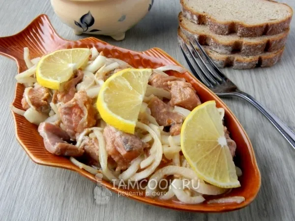 Фото блюда: Хе из рыбы (классический рецепт)