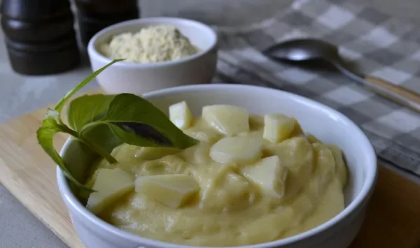 Фото блюда: Полента (каша из кукурузной муки) на воде