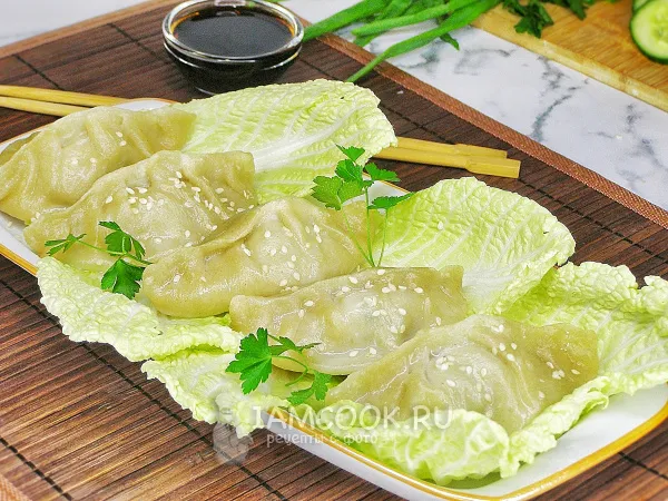 Фото блюда: Дамплинги со свининой