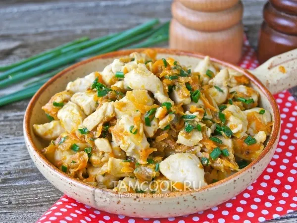 Фото блюда: Поджарка из курицы