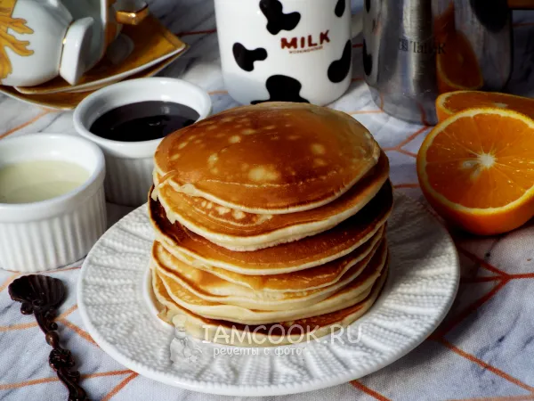 Фото блюда: Панкейки на желтках