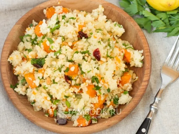 Фото блюда: Кускус с тыквой