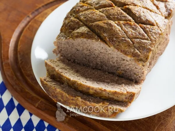 Фото блюда: Мясной хлеб по-баварски