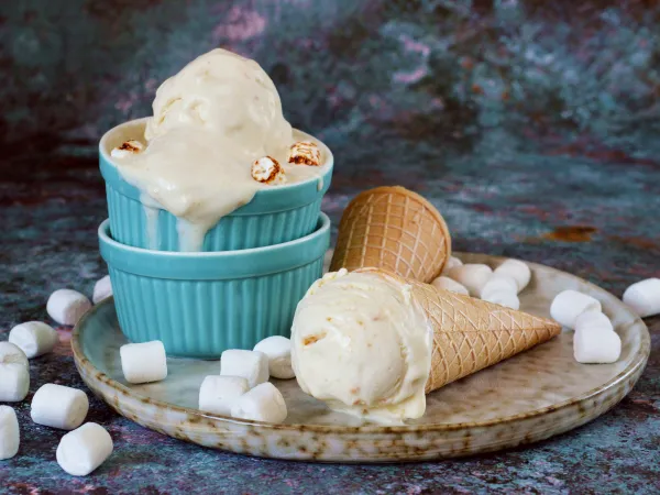 Фото блюда: Мороженое с маршмеллоу