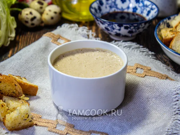 Фото блюда: Соус для Цезаря с соевым соусом