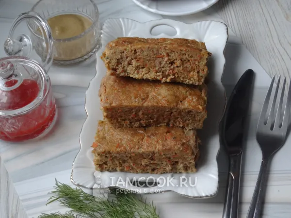 Фото блюда: Мясной пудинг