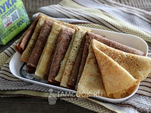 Фото блюда: Блины из нутовой муки