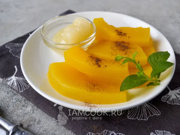 Фото блюда: Тыква на пару в мультиварке