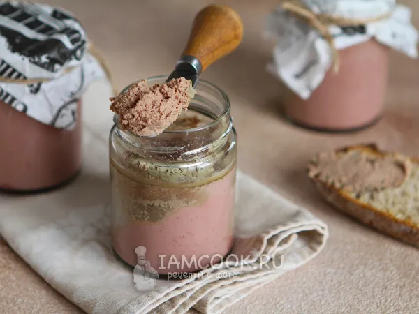 Фото блюда: Паштет из куриной печени сувид (су-вид)