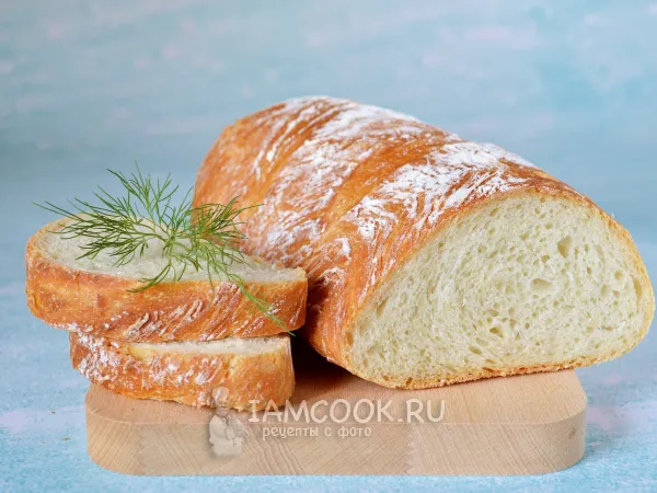 Фото блюда: Хлеб в рукаве для запекания в духовке (из ночного дрожжевого теста)