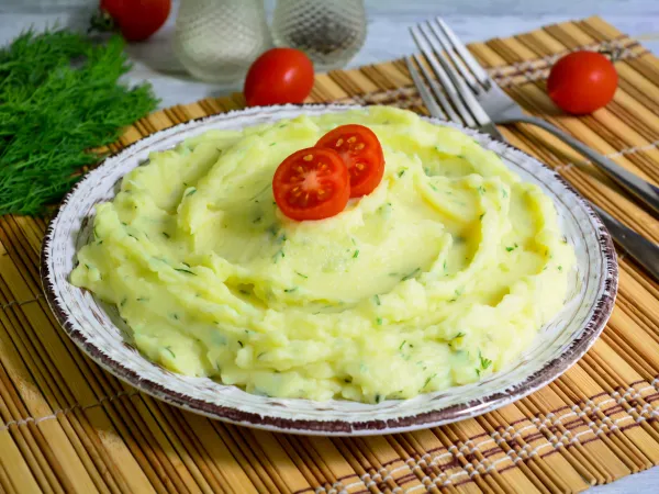 Фото блюда: Картофельное пюре с укропом
