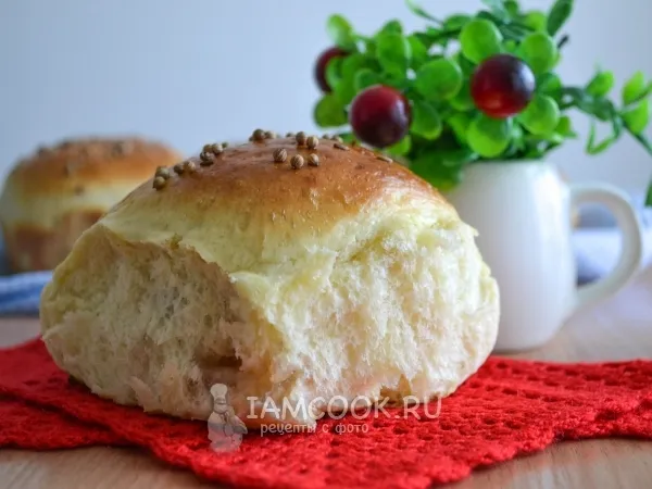 Фото блюда: Булочки с вишней