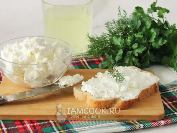 Фото блюда: Творог из йогурта в домашних условиях