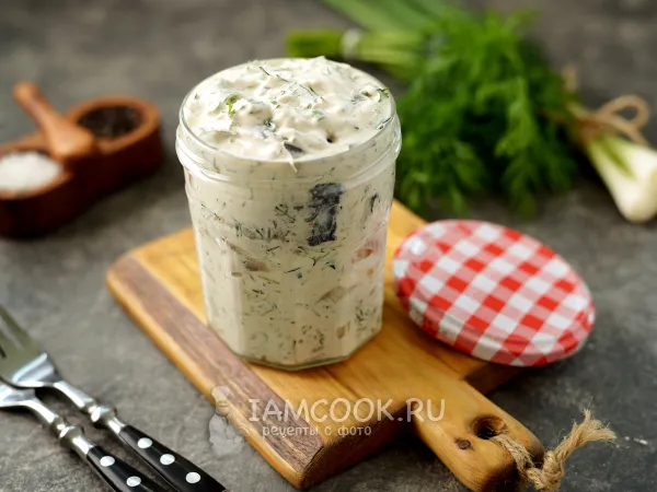 Фото блюда: Селедка в майонезе