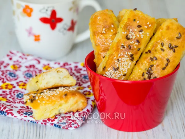 Фото блюда: Творожное печенье с сыром