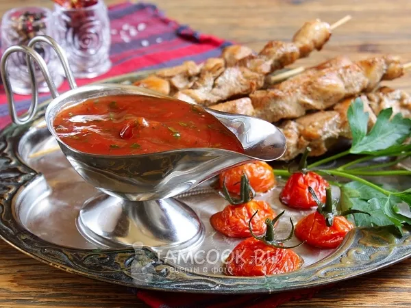 Фото блюда: Соус для шашлыка из томатной пасты