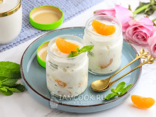 Фото блюда: Фруктовый йогурт