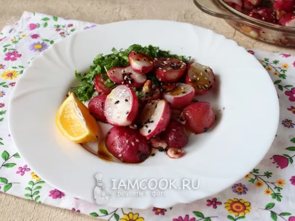 Фото блюда: Запеченная редиска