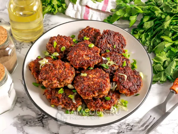 Фото блюда: Котлеты из свиного сердца