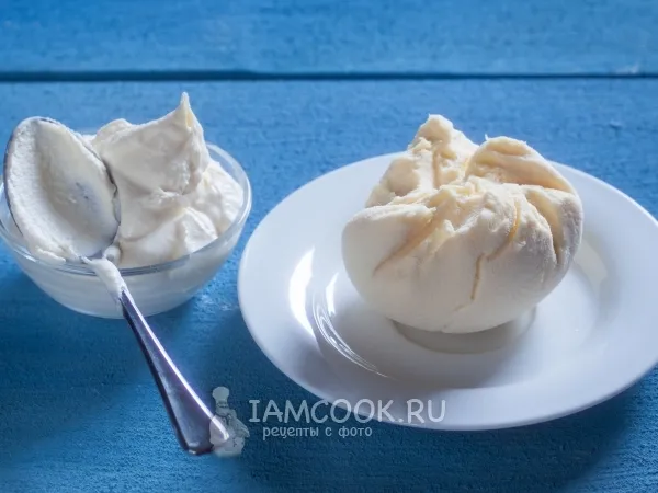 Фото блюда: Сыр маскарпоне в домашних условиях