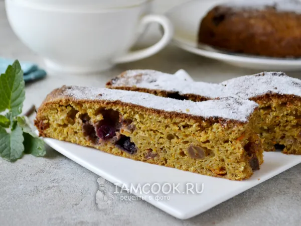 Фото блюда: Диетический морковный пирог