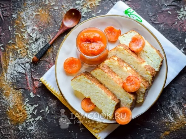 Фото блюда: Сладкая рисовая запеканка с творогом