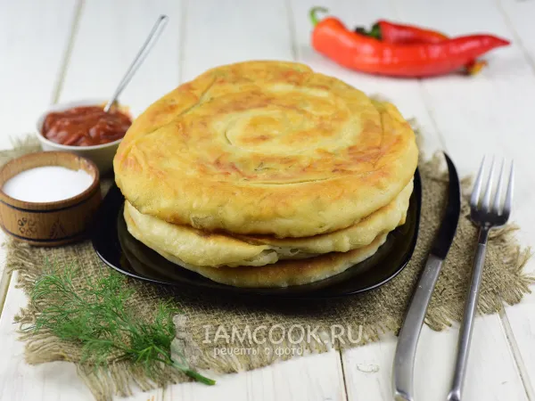 Фото блюда: Катлама с сыром