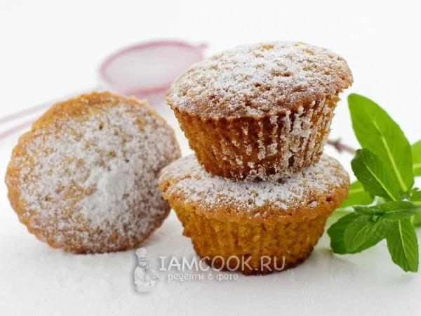 Фото блюда: Маффины ванильные