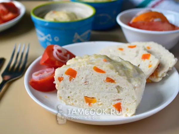 Фото блюда: Куриная запеканка с морковью