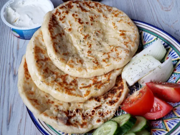 Фото блюда: Базлама на кефире (турецкий хлеб)