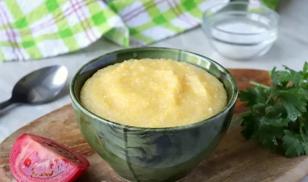 Фото блюда: Рассыпчатая кукурузная каша на воде