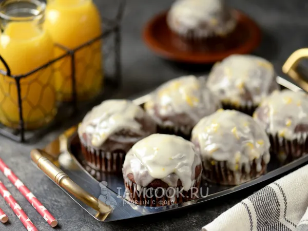 Фото блюда: Сахарная глазурь для кексов