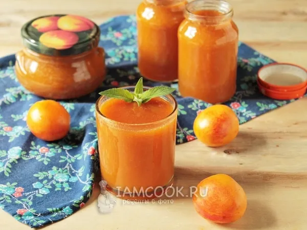 Фото блюда: Абрикосовый сок с мякотью на зиму