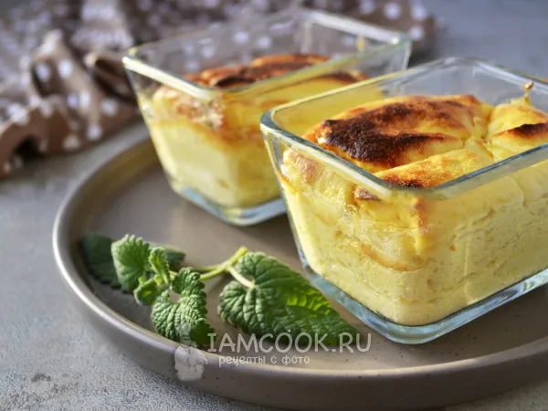 Фото блюда: Суфле из тыквы и творога