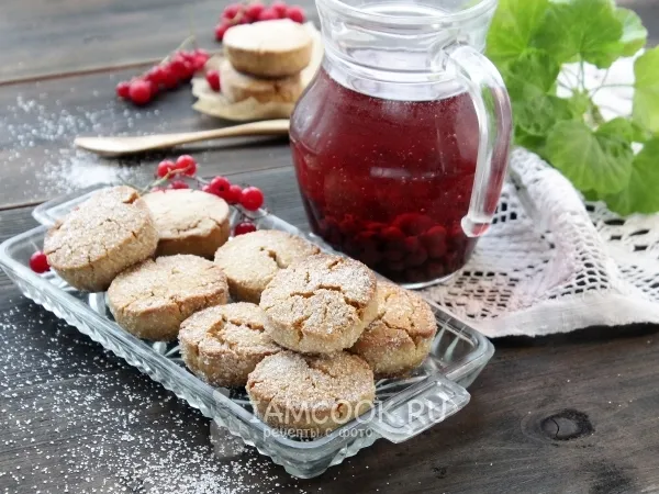 Фото блюда: Рассыпчатое овсяное печенье