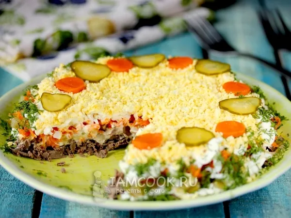 Фото блюда: Салат «Печенкин»