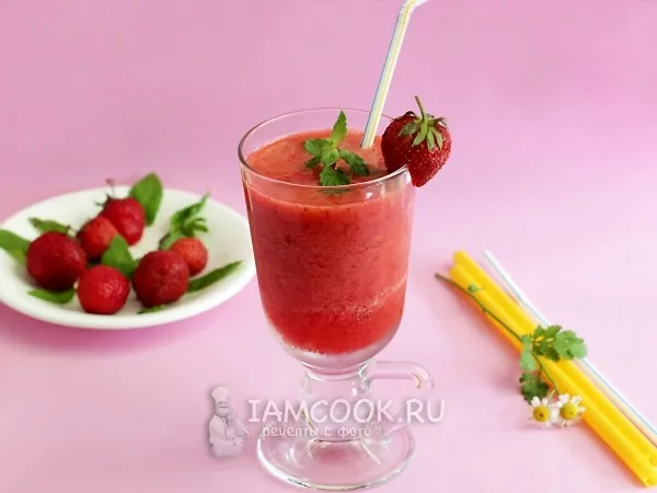 Фото блюда: Ягодный коктейль с мятой
