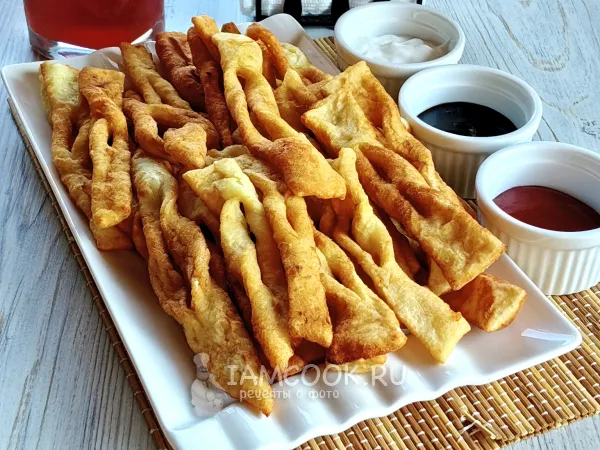 Фото блюда: Картофельный хворост