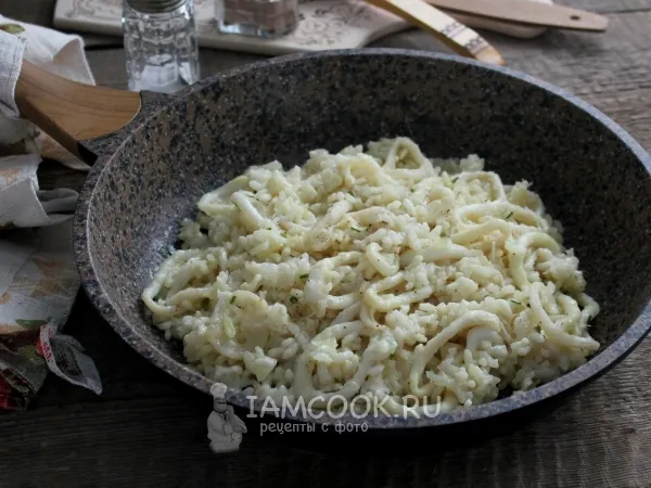 Фото блюда: Ризотто с кальмарами