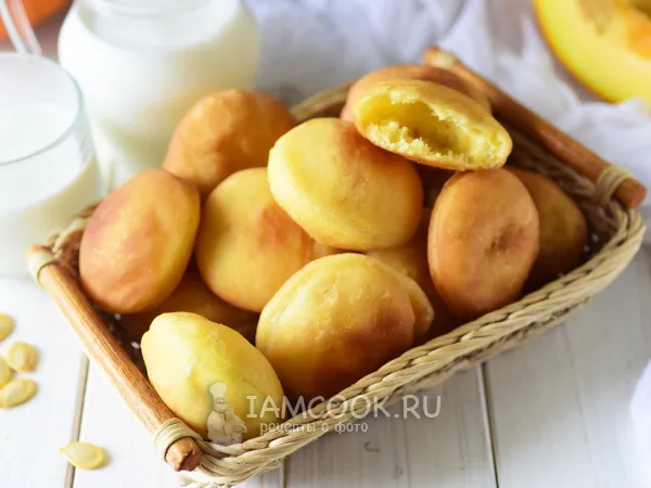 Фото блюда: Тыквенные пончики