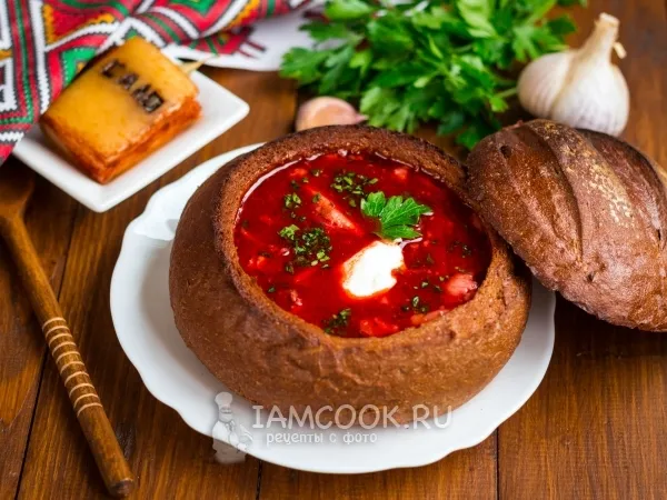 Фото блюда: Борщ Украинский