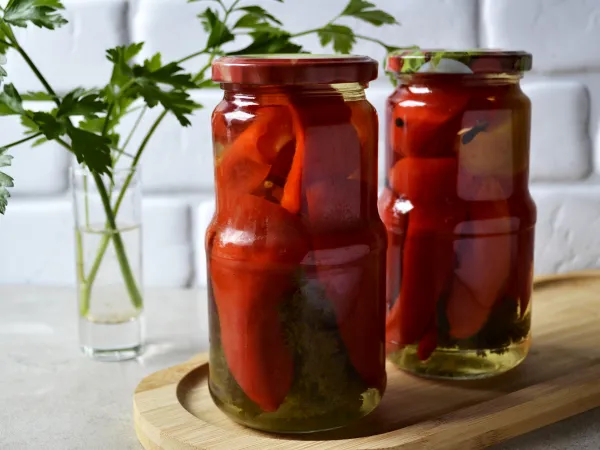 Фото блюда: Маринованные мини-перцы на зиму