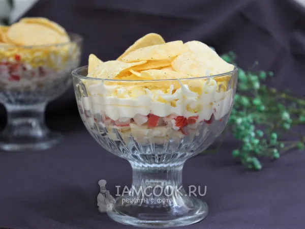 Фото блюда: Салат «Сырное облако»