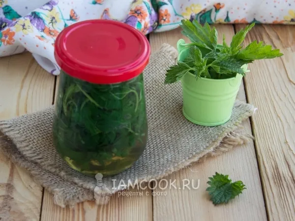 Фото блюда: Маринованная крапива