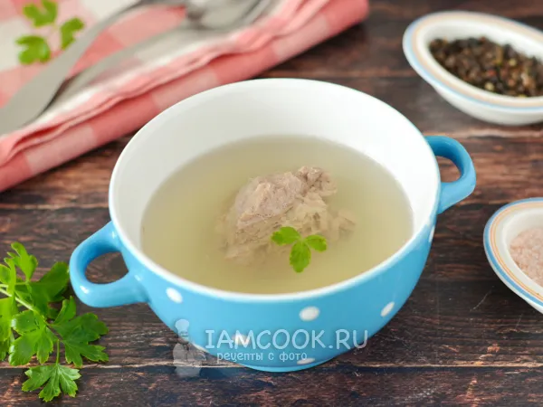 Фото блюда: Бульон из шеи индейки